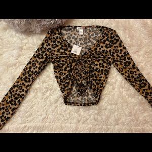 Long Sleeved Crop Top